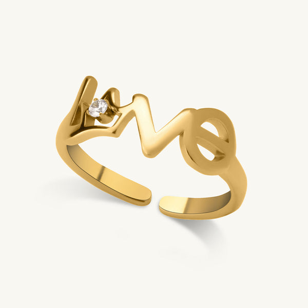 Love Script Ring