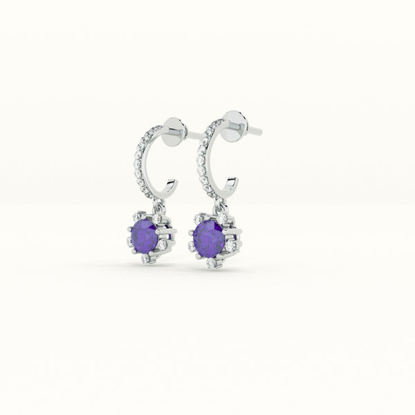 Twinkling Star 925 Sterling Silver Earrings