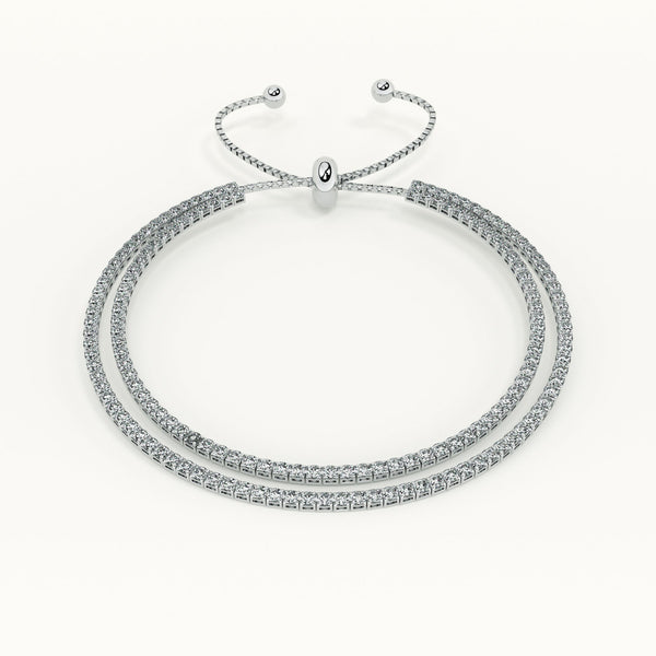 Infinity Wrap 925 Sterling Silver Bracelet