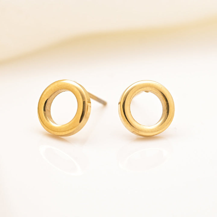 Shop Halo Stud Earrings Palmonas-2