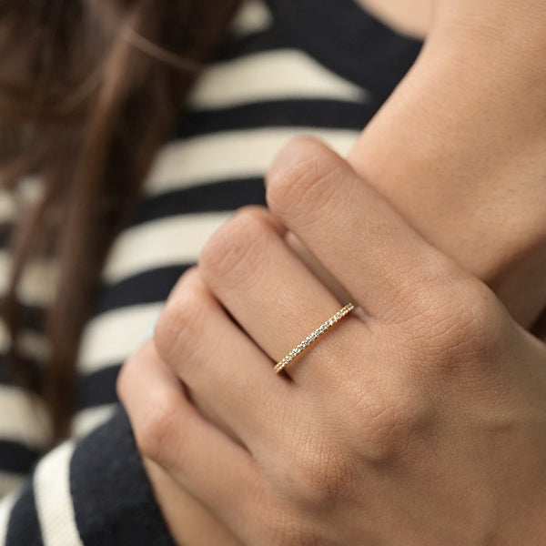 Shop Dazzling Comet Ring | 18K Gold Vermeil Palmonas-1