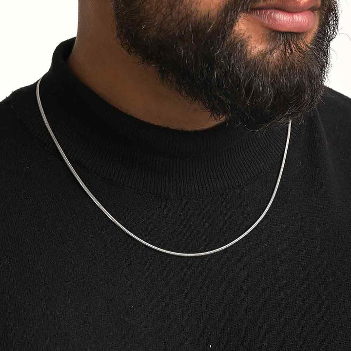 Shop Snake Chain | Rhodium Plated | 5 MM Palmonas-2