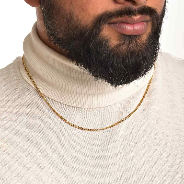 Shop Cuban Chain | 18k Gold Plated | 3 MM Palmonas-2