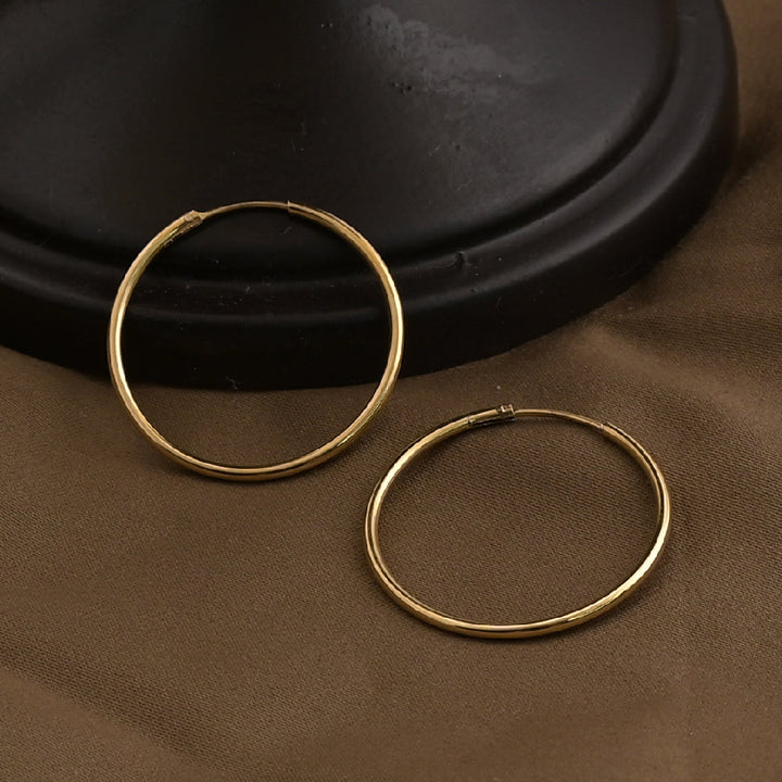 Shop Feather-light Hoop Earrings Palmonas-4
