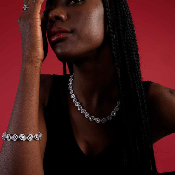 Shop Timeless-alluring Diamond Set Palmonas-1