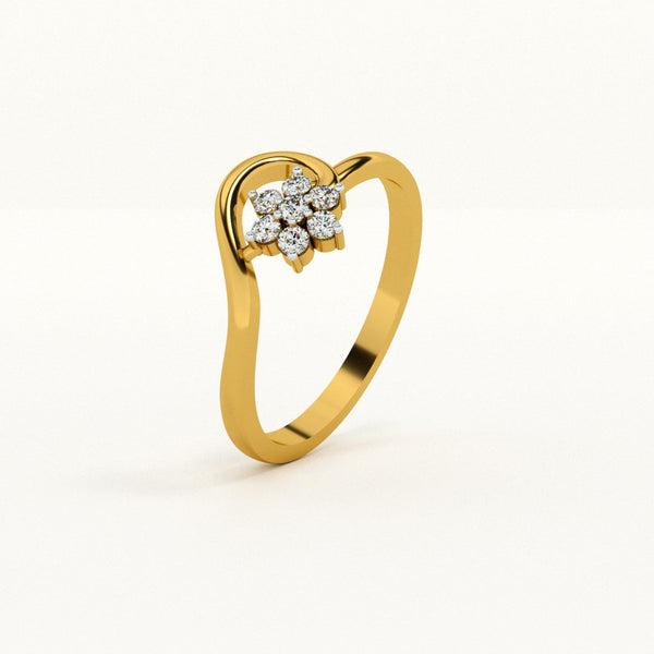 Flora Glow 0.11 Carat Lab-Grown Diamond Ring