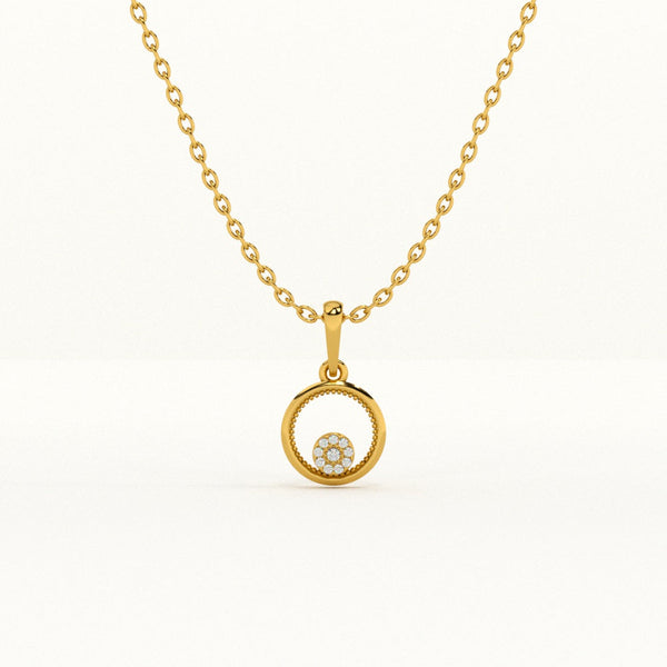 Nova Orbit 0.04 Carat Lab-Grown Diamond Pendant without Chain