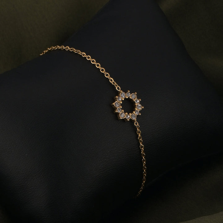 Shop Celestial Halo Gold Bracelet Palmonas-1
