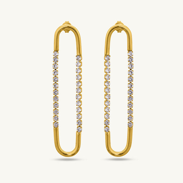 Dangle U Shape Earrings