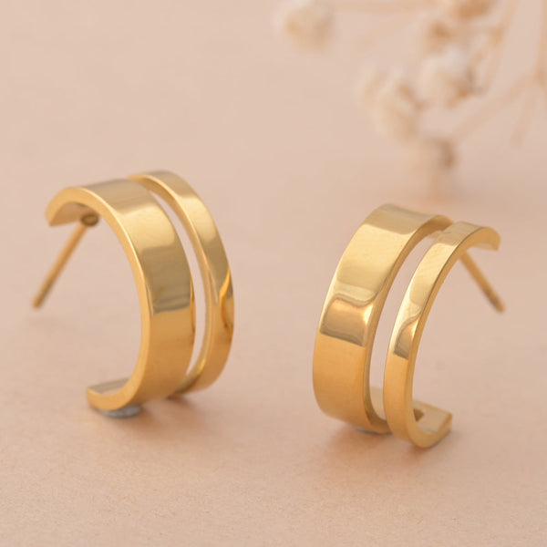 Shop Slot Hoop Earrings Palmonas-1