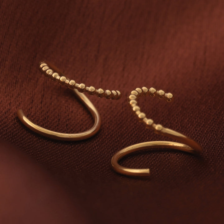 Shop Double Pierced Earrings Palmonas-1
