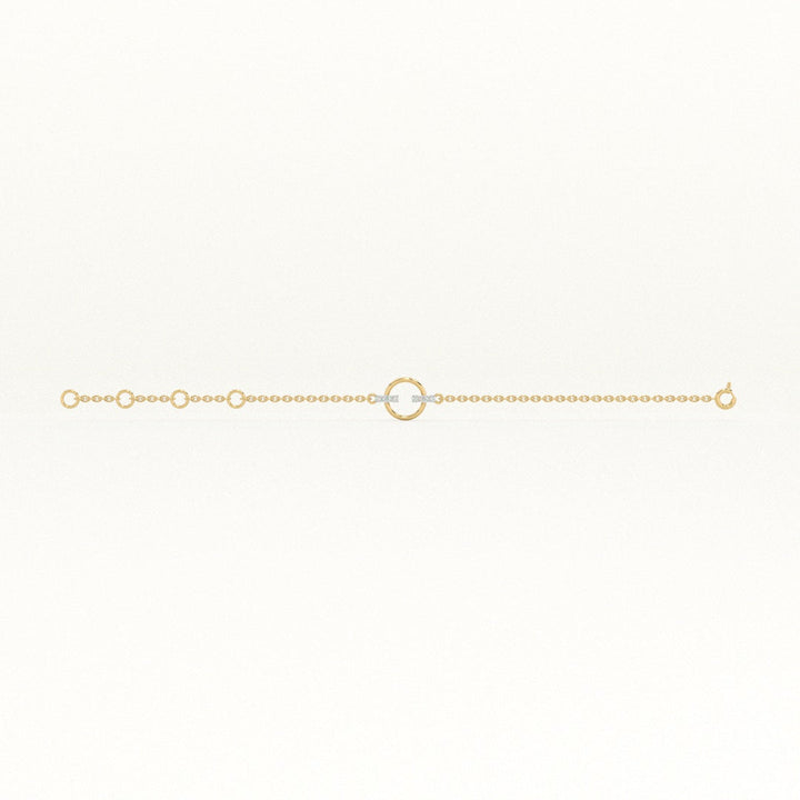 Halo Harmony 9KT 0.03 Carat Lab-Grown Diamond Bracelet4