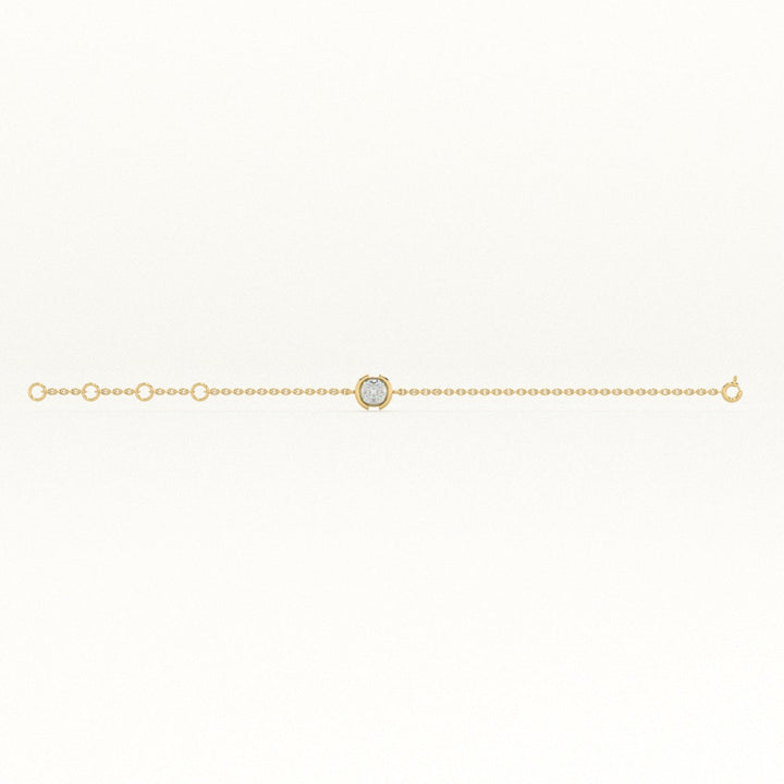 Veda Orb 9KT 0.06 Carat Lab-Grown Diamond Bracelet-4