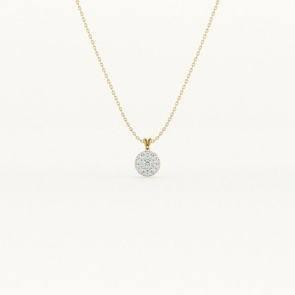 Celestical Dot 9KT 0.15 Carat Lab-Grown Diamond Necklace