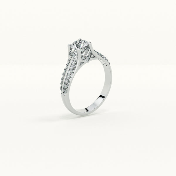 Crimson Love 925 Silver Ring