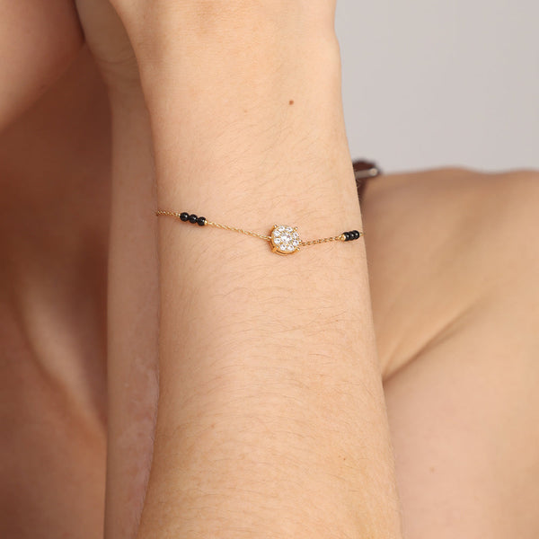 Sarvani Mangalsutra Bracelet | 18K Gold Vermeil