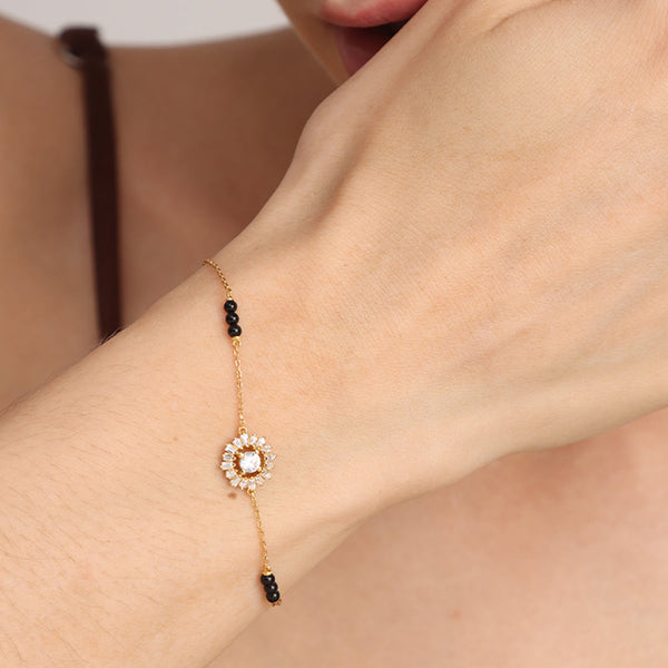 Hamsini Mangalsutra Bracelet | 18K Gold Vermeil