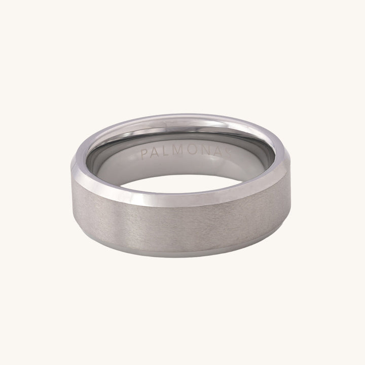 Shop Wesley Band Men's Ring Big- Tungsten Palmonas-6