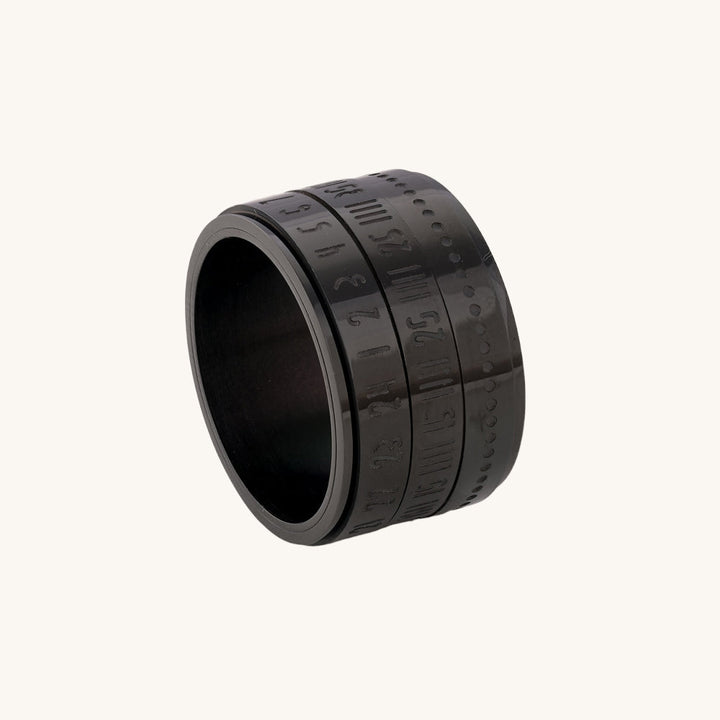 Shop Arabic Numerals Punk Men's Ring Palmonas-2