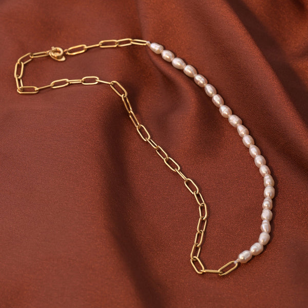 Shop Pearl Link Chain Palmonas-1