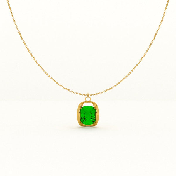 Regal Emerald Necklace