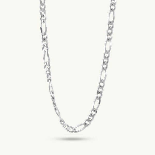 Figaro Link 925 Sterling Silver Chain