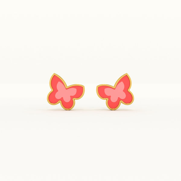 Baby Butterfly 925 Silver Studs