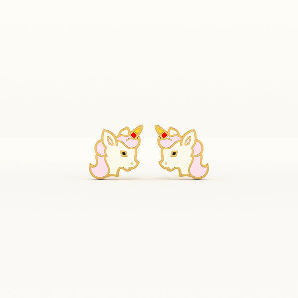 Unicorn Glow 925 Silver Studs