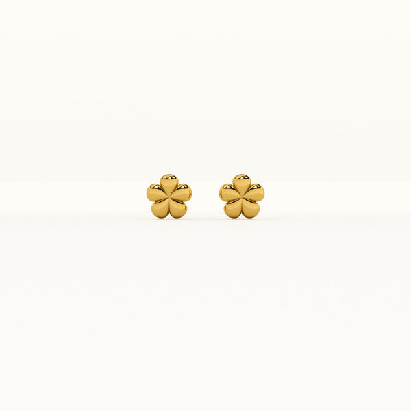 Floral 925 Silver Studs for kids