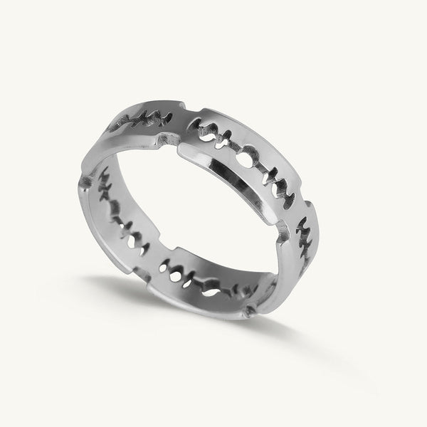 Silver Blade Ring