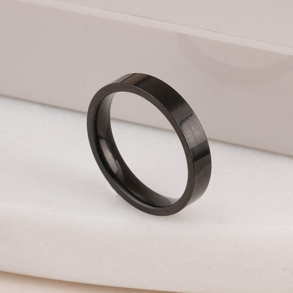 Vintage Black Band Ring