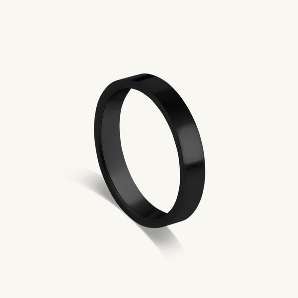 Vintage Black Band Ring