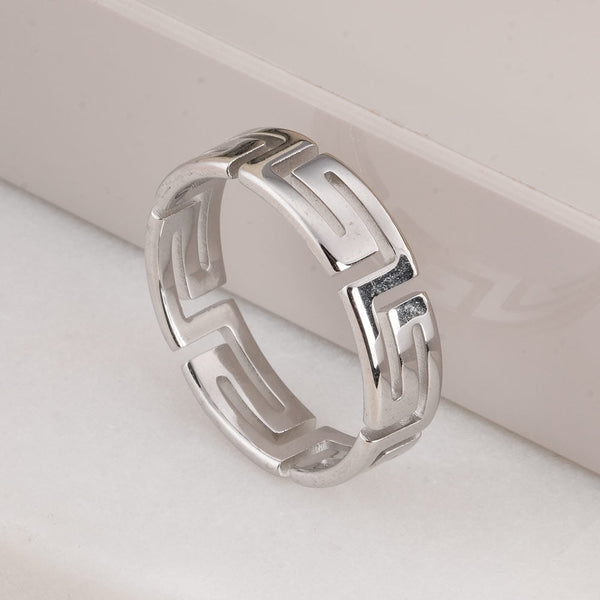 Men's Style Silver Ring