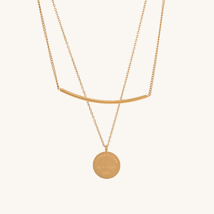 Shop Round Line Two Layer Necklace- 18k Gold Plated Palmonas-2

Gold plated necklace,Gold necklace for women,18k gold necklace,Gold layered necklace,18k necklace,Necklace for women,Designer necklace