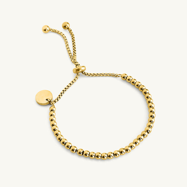 Minimalist Gold Charm Bracelet