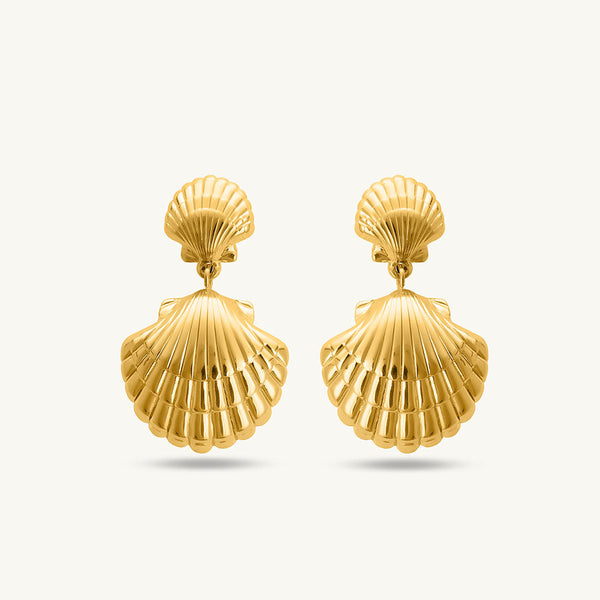 Shell Drop Earrings