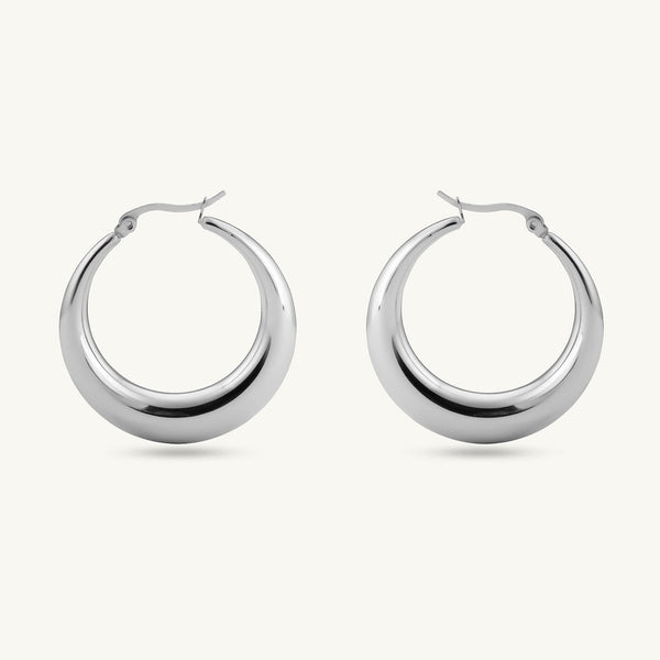 Simple and Chic Hoop Earrings