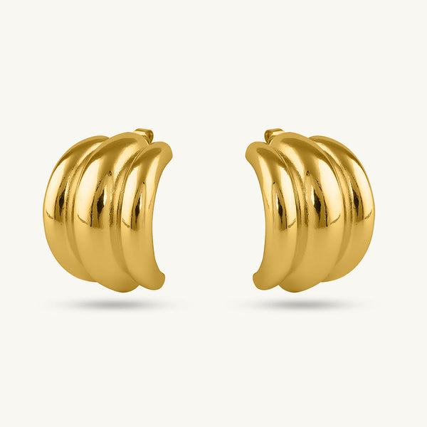 Triple C Stud Earrings