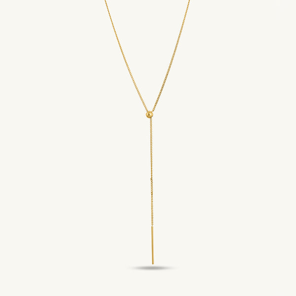 Trendy Sleek Chain Necklace