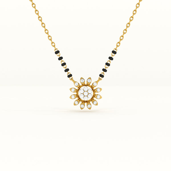 Eternal Petals 925 Sterling Silver Mangalsutra