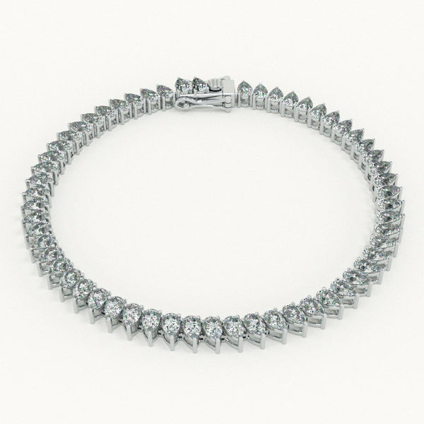 Luxe Radiance Tennis Bracelet