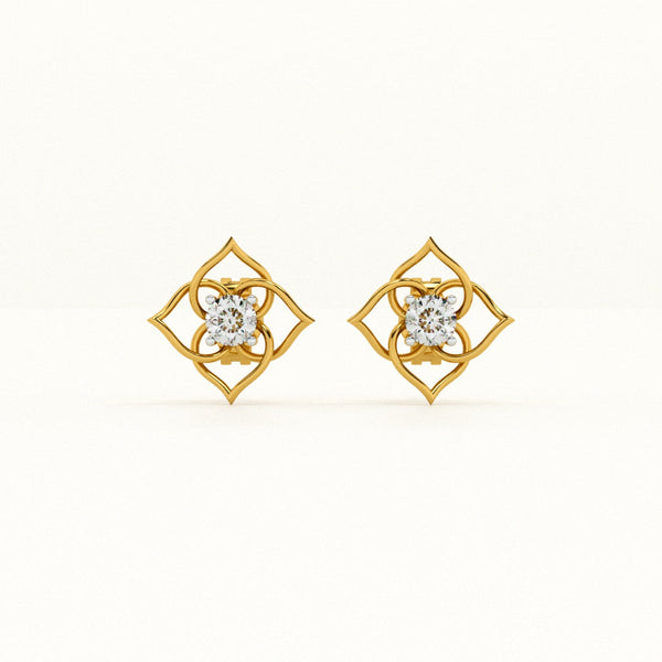 OrnaTwist 0.55 Carat Lab-Grown Diamond Earrings