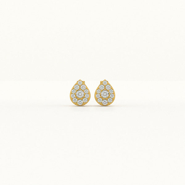 Dewdrop Elegance 0.15 Carat Lab-Grown Diamond Studs
