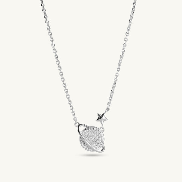 Cosmic Dream 925 Sterling Silver Necklace