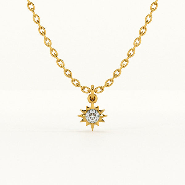 Solar Flare 925 Sterling Silver Pendant