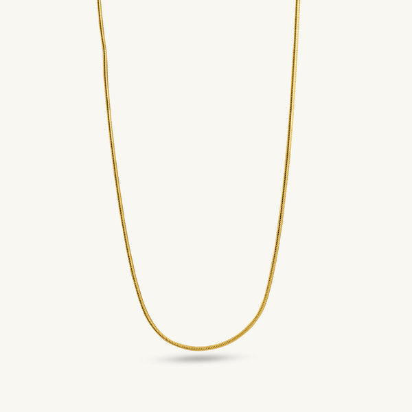 Omega Gold 925 Sterling Silver Chain
