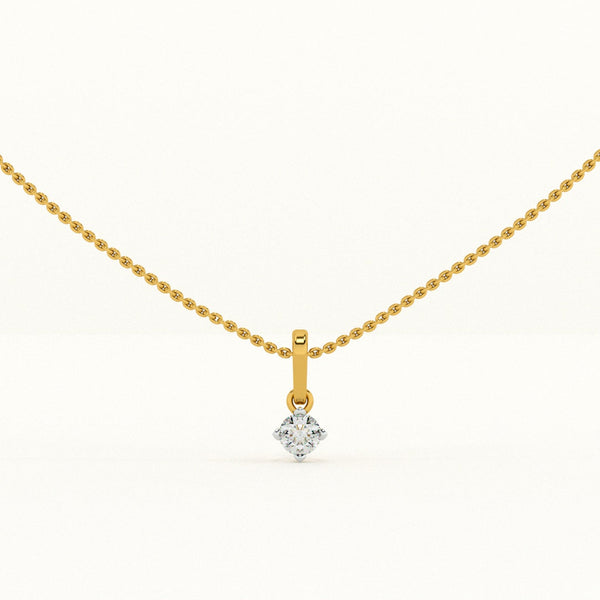 Moonbeam Solitaire 0.31 carat Lab-Grown Diamond Necklace