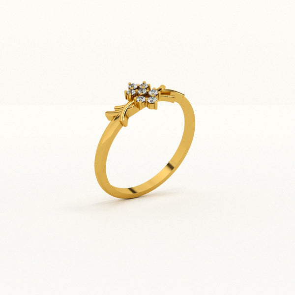 Enchanted Bloom 0.07 Carat Lab-Grown Diamond Ring