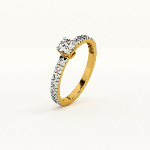 The Cascade 0.53 Carat Lab-Grown Diamond Ring