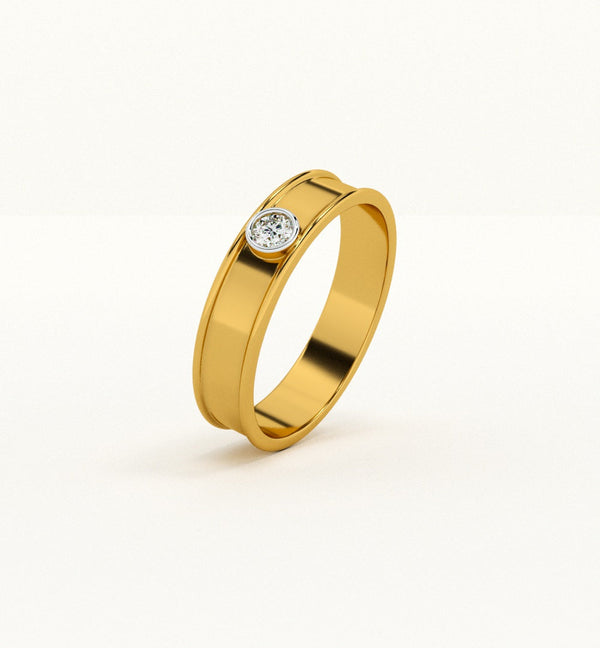 Golden Meridian Spark 0.07 Carat Lab-Grown Diamond Ring